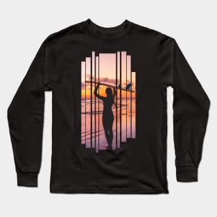 sunset and surf Long Sleeve T-Shirt